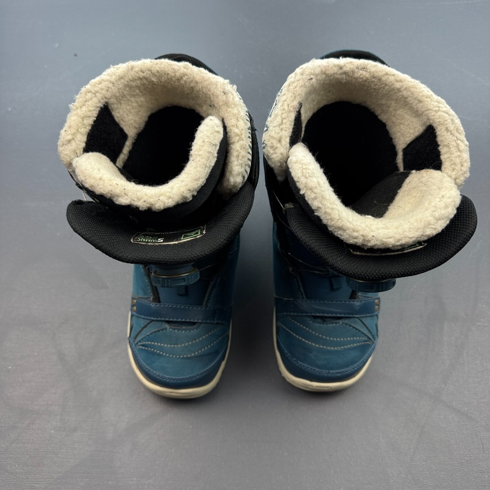 K2 Contour Snowboard Boots Women's 5 Blue BOA Harshmellow Grip Light Flex 6/10 - Picture 5 of 16